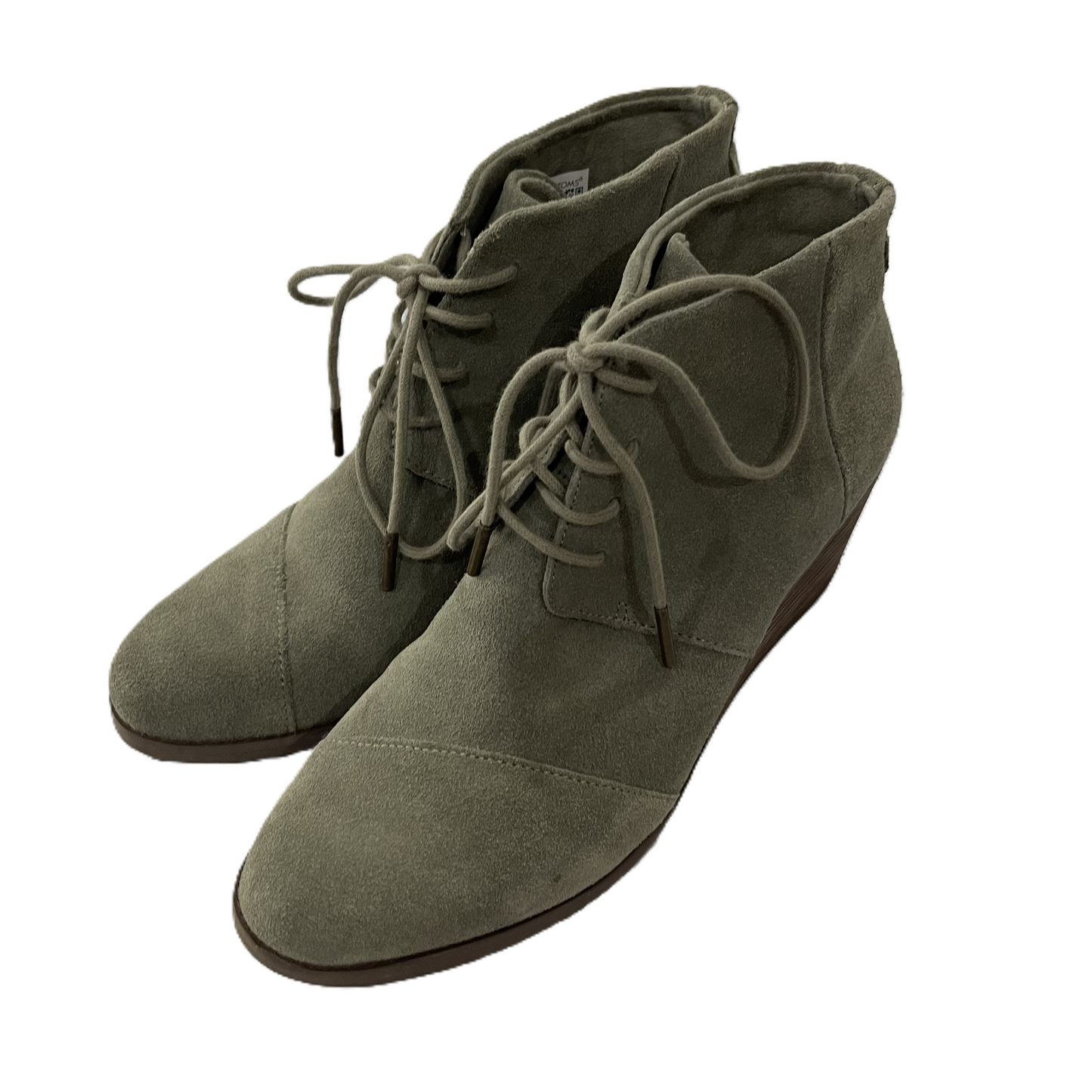 Boots Ankle Heels By Toms In Green, Size: 10