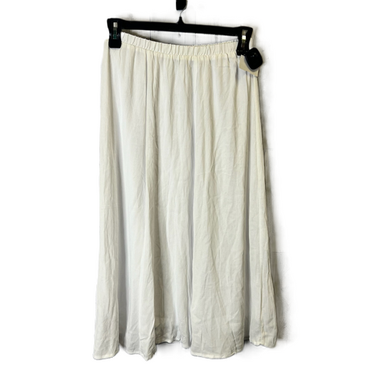 White Skirt Midi By Christopher And Banks, Size: S