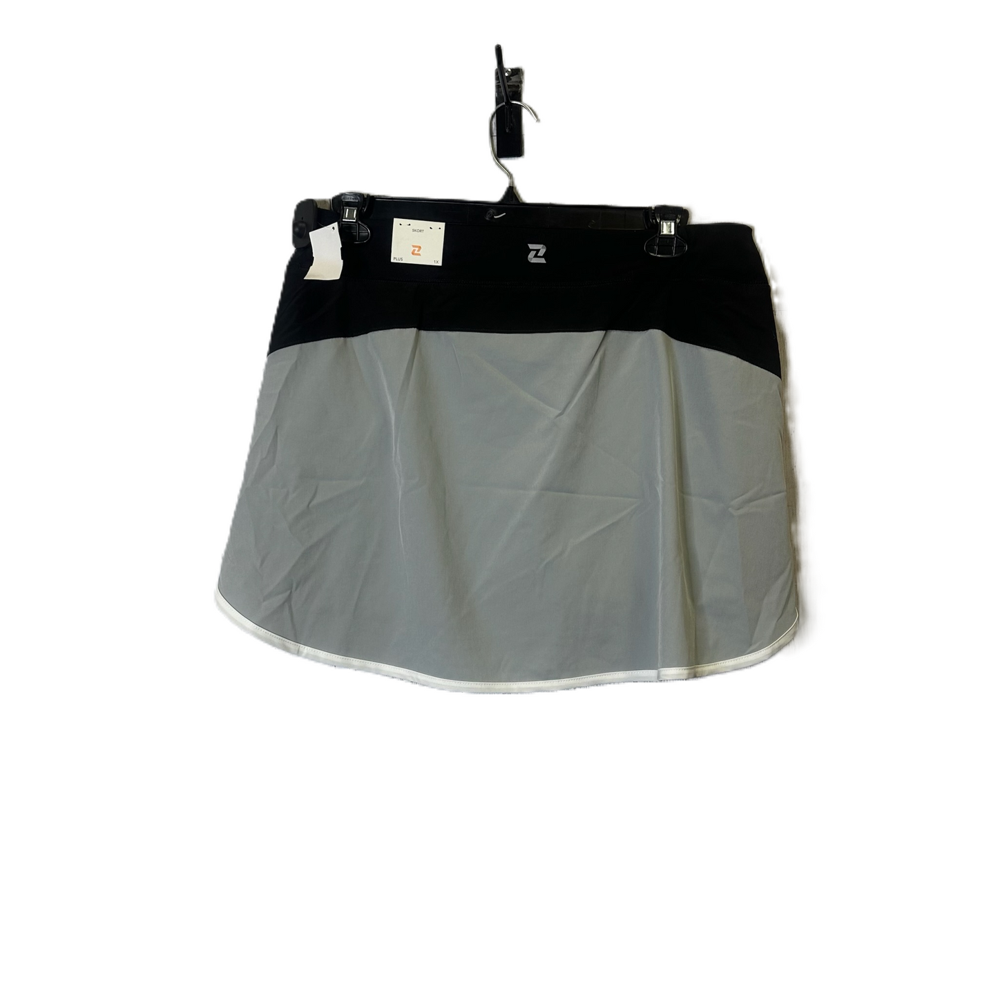 Athletic Skort By Zelos In Black, Size: 1x