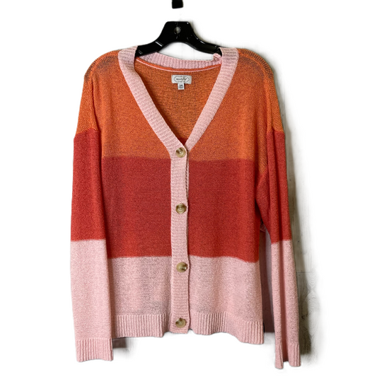 Cardigan By Mudpie In Orange, Size: S