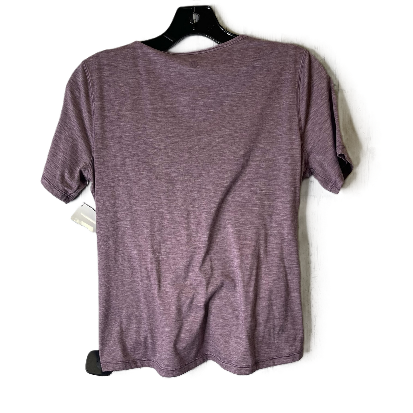 Athletic Top Short Sleeve By Lululemon In Purple, Size: S