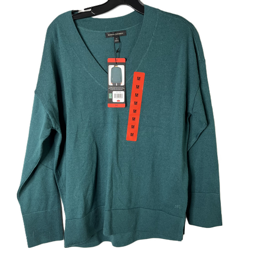 Sweater By Banana Republic In Green, Size: M