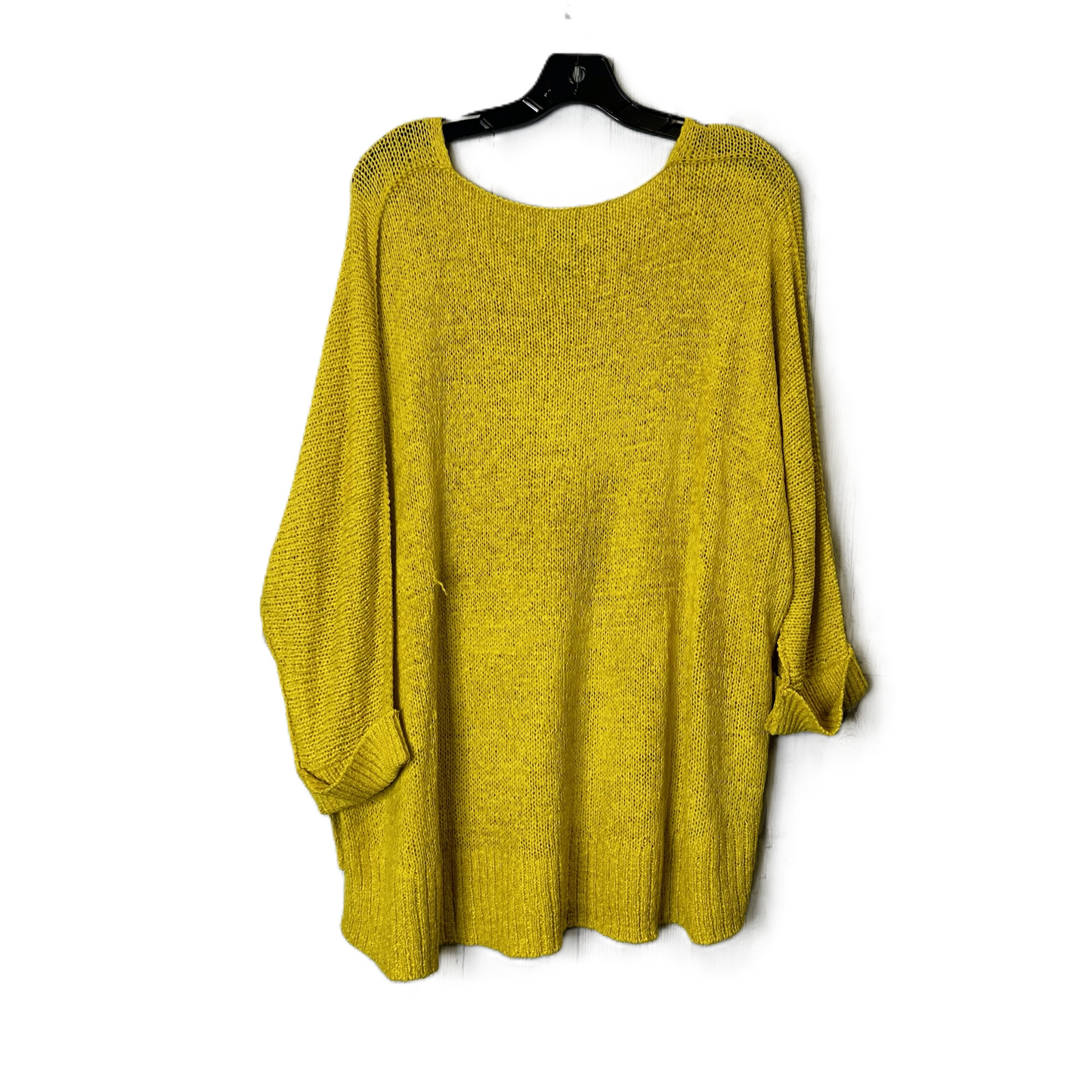 Sweater By Mudpie In Yellow, Size: Onesize