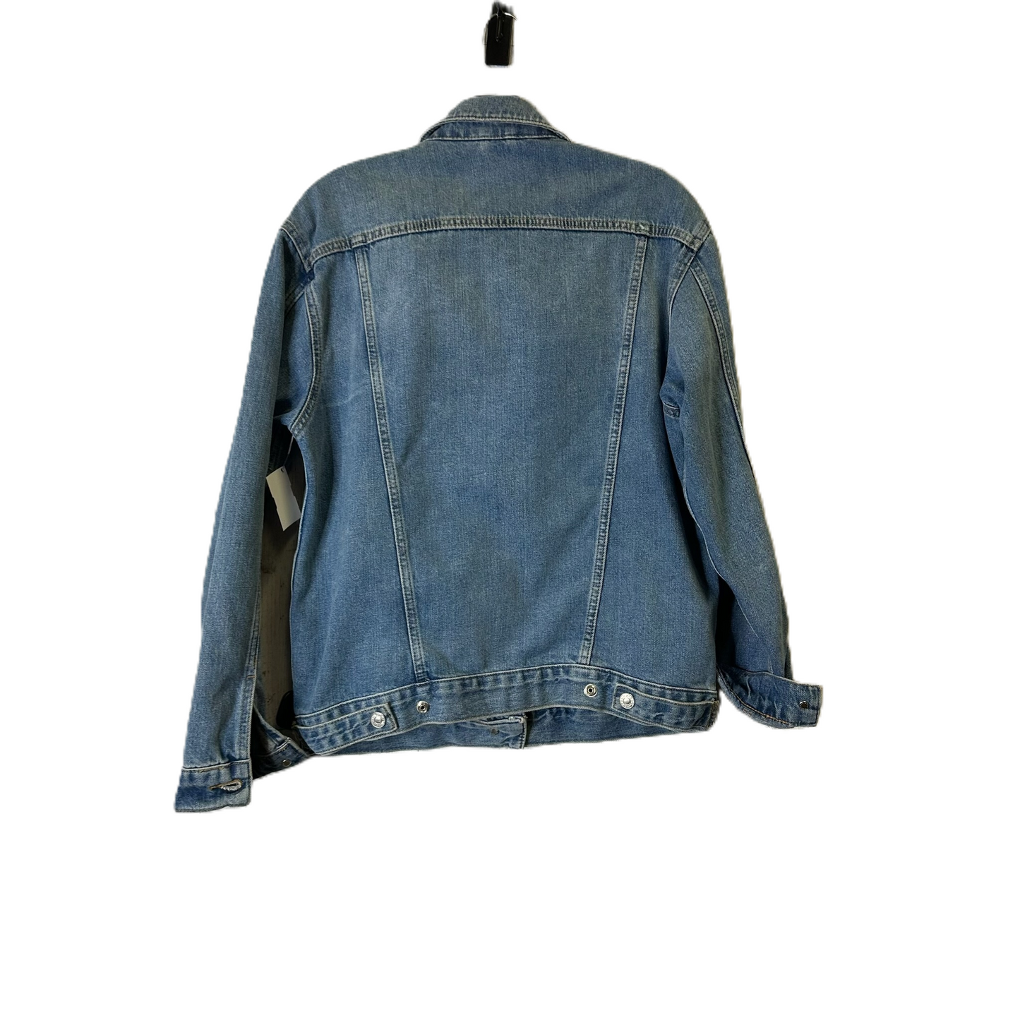 Jacket Denim By Topshop In Blue Denim, Size: 0