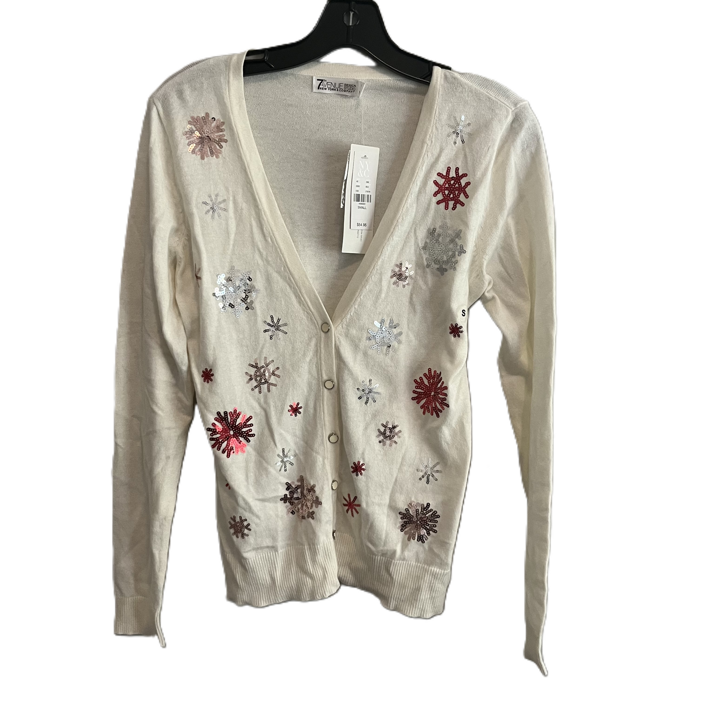 Cardigan By New York And Co In White, Size: S