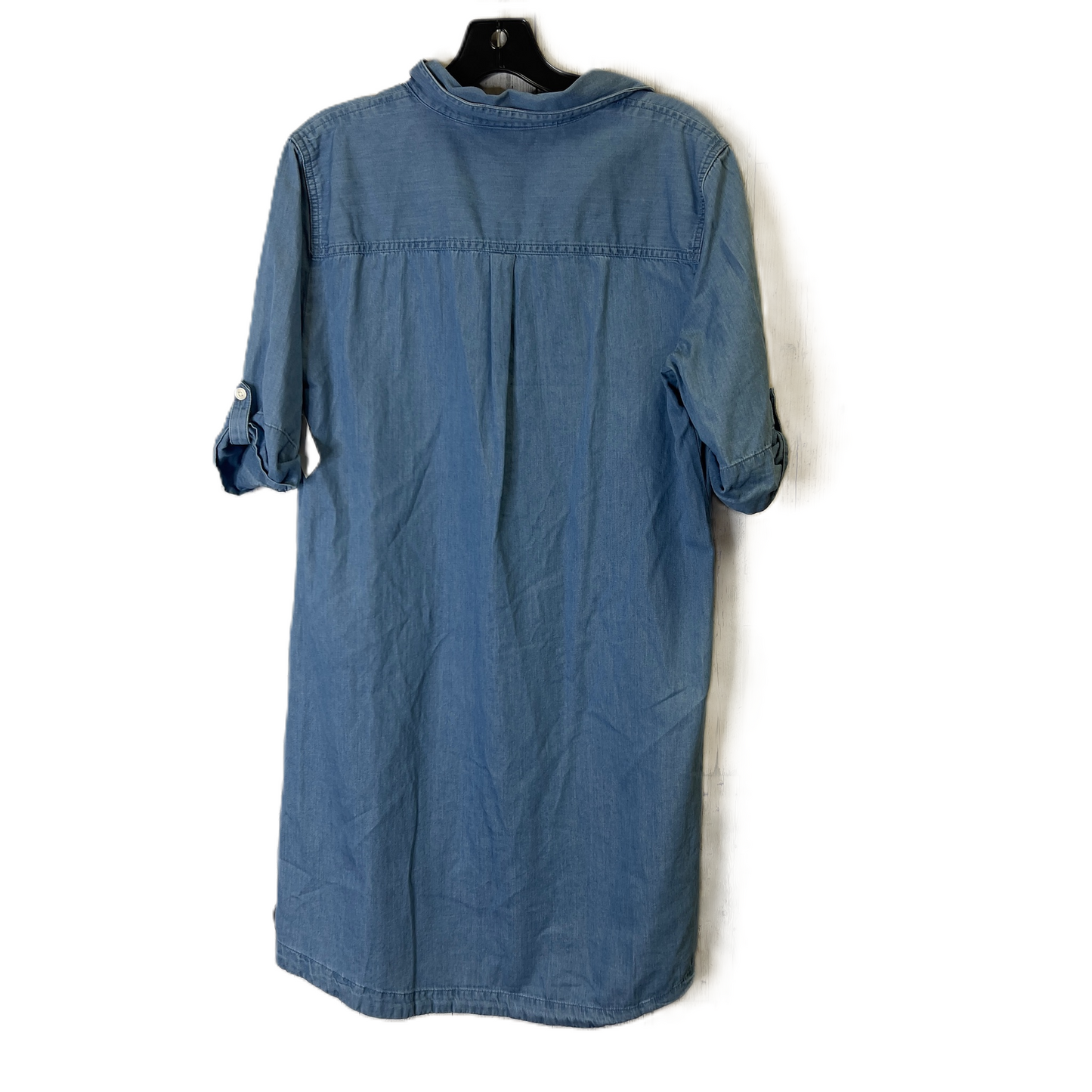 Dress Casual Short By Karen Scott In Blue Denim, Size: M