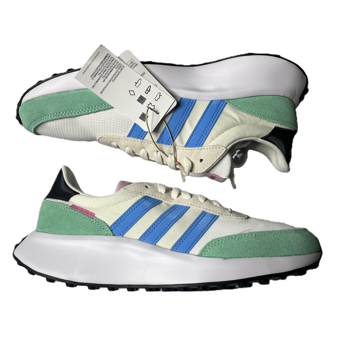 Shoes Athletic By Adidas In Blue & Green, Size: 9