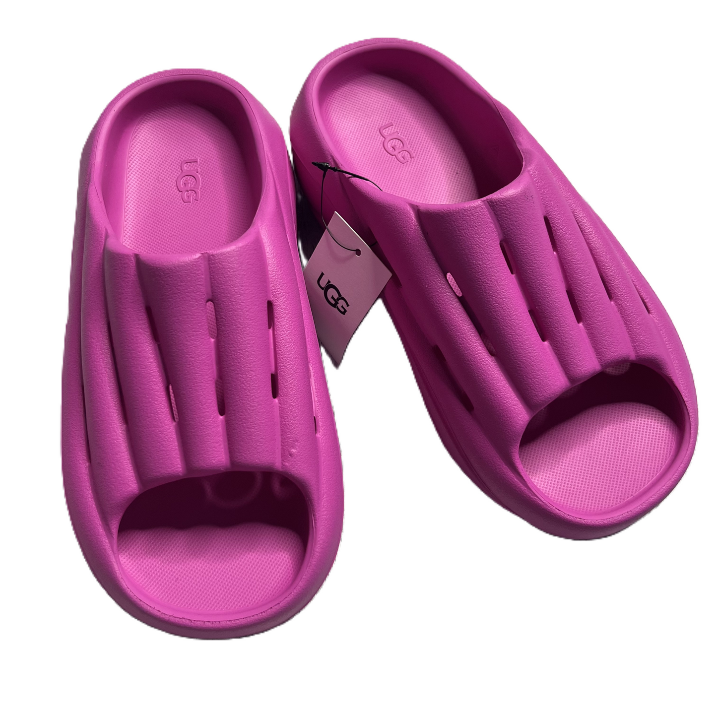 Sandals Flats By Ugg In Pink, Size: 6