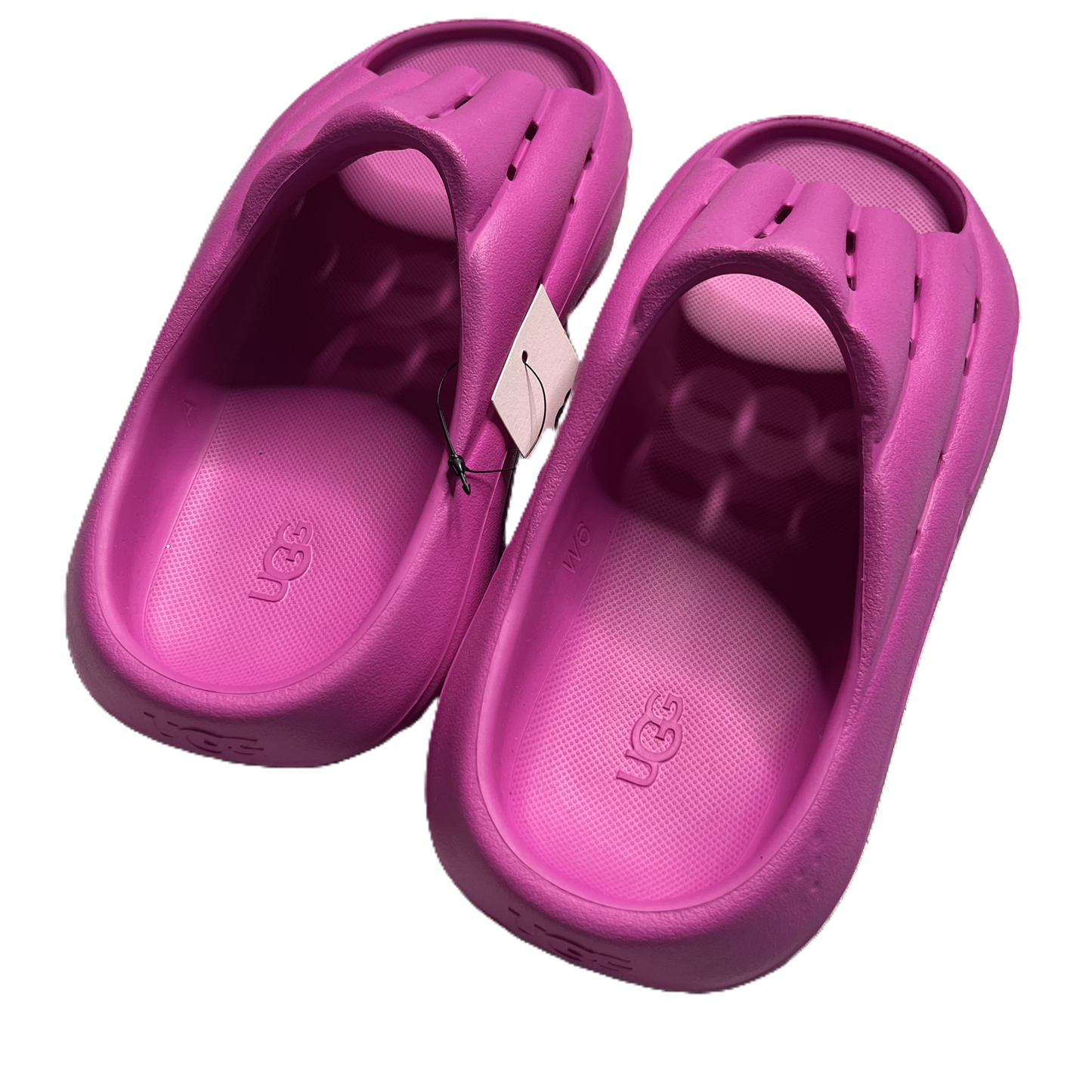 Sandals Flats By Ugg In Pink, Size: 6