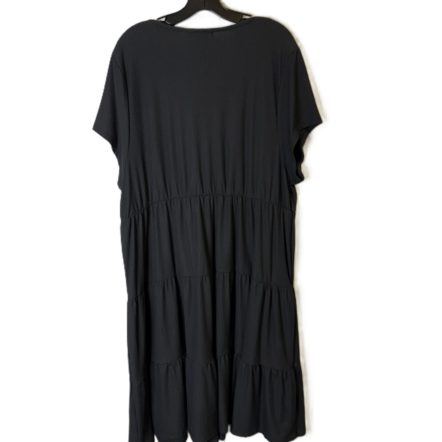 Dress Casual Short By Clothes Mentor In Black, Size: 4x