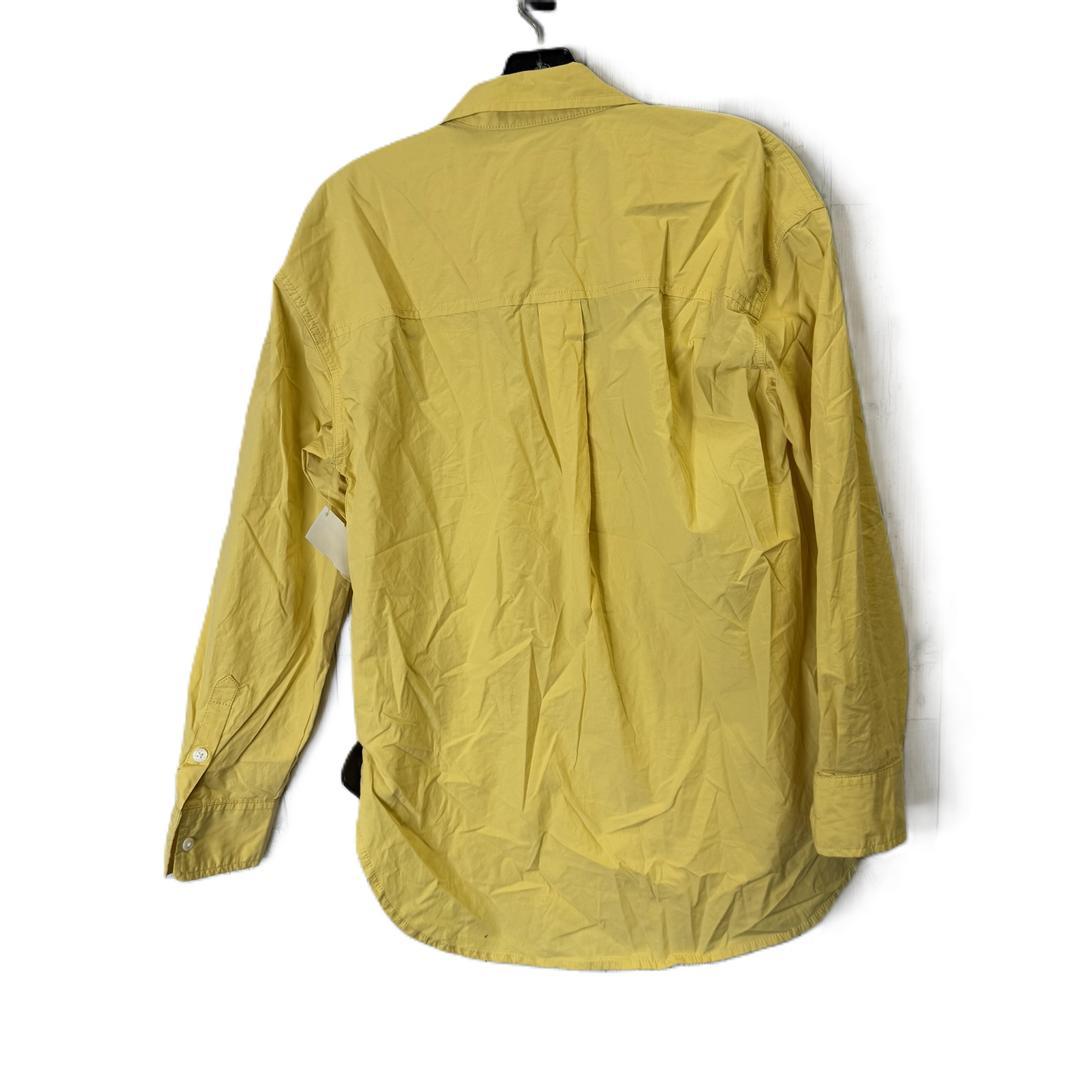 Top Long Sleeve By Universal Thread In Yellow, Size: Xs