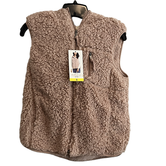 Vest Faux Fur & Sherpa By Weatherproof In Pink, Size: S