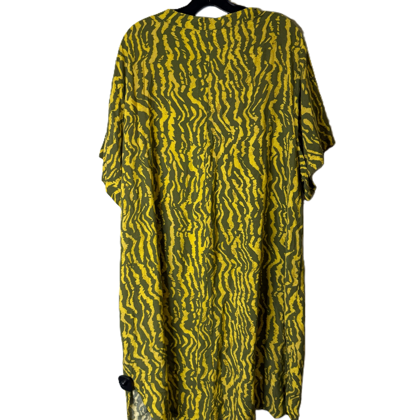 Dress Casual Short By H&m In Yellow, Size: Xxl