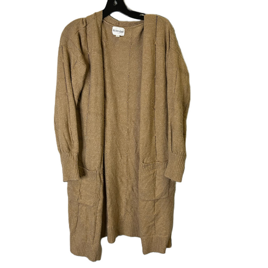 Sweater Cardigan By Olive And Oak In Brown, Size: M