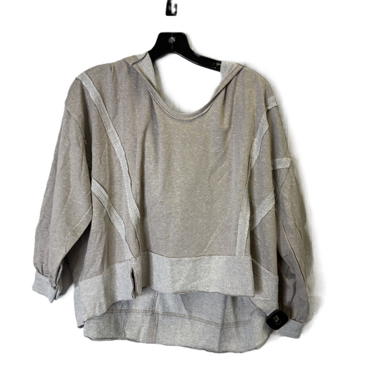 Top Long Sleeve By Zenana Outfitters In Cream, Size: S