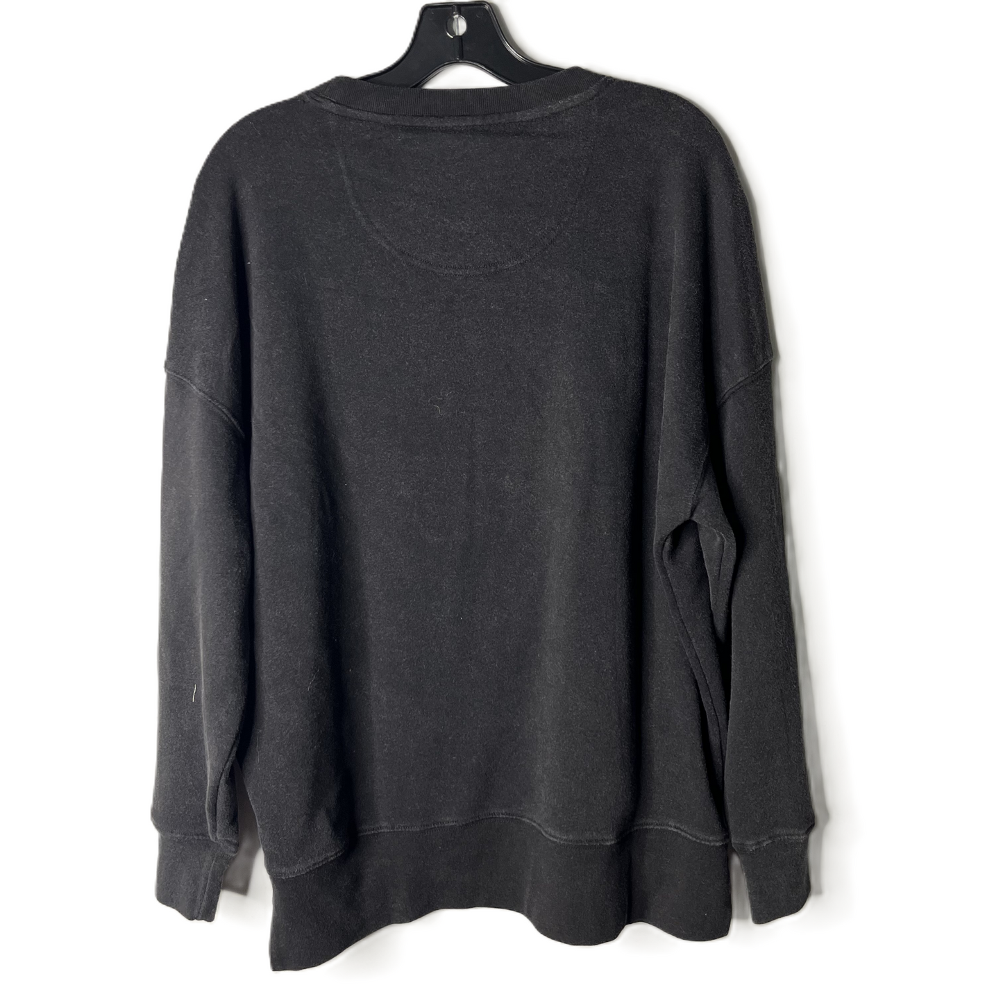 Sweatshirt Crewneck By Clothes Mentor In Black, Size: S