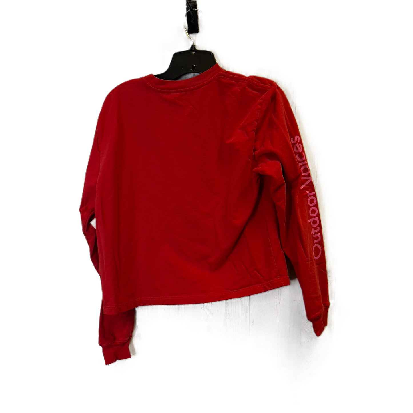 Sweatshirt Crewneck By Outdoor Voices In Red, Size: S