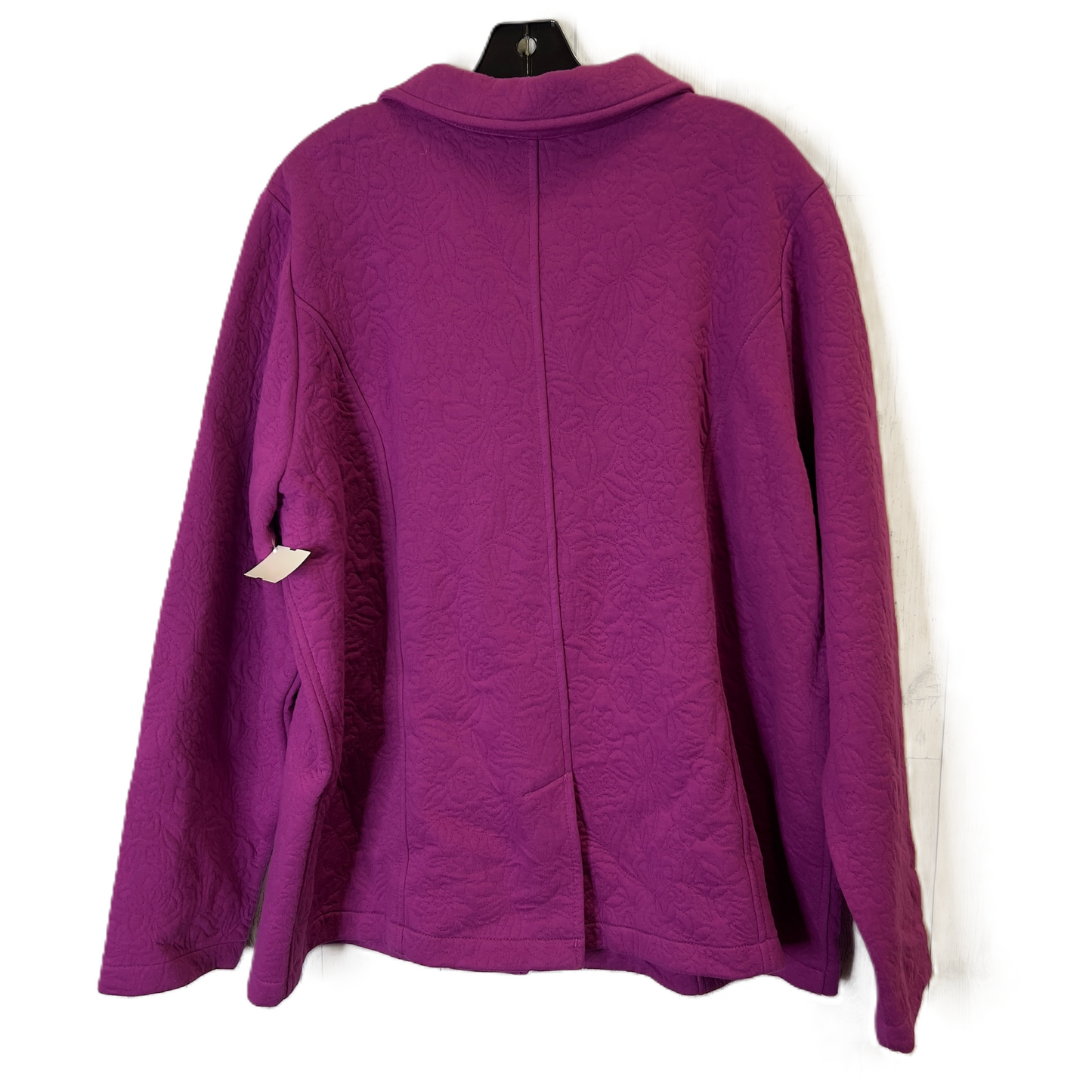 Jacket Other By Isaac Mizrahi Live Qvc In Purple, Size: 2x