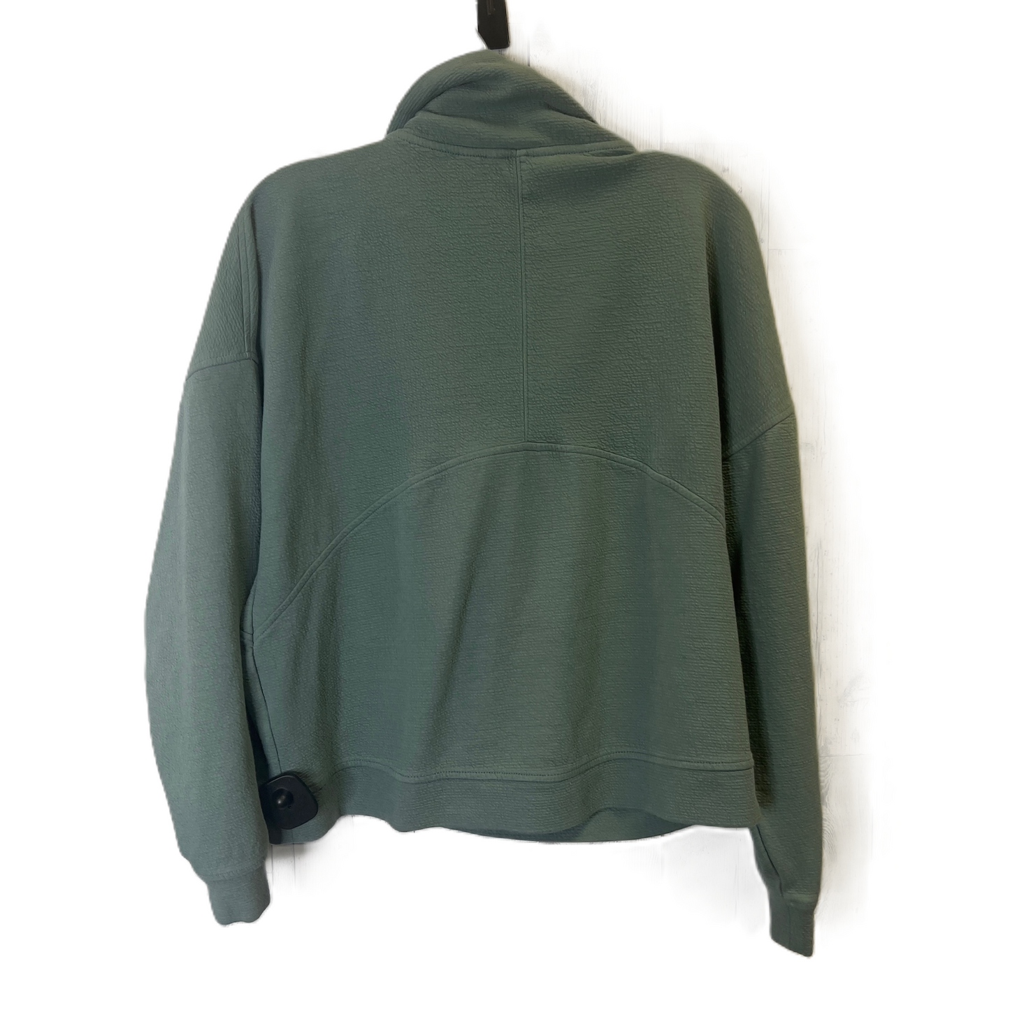 Athletic Sweatshirt Collar By Danskin In Green, Size: M