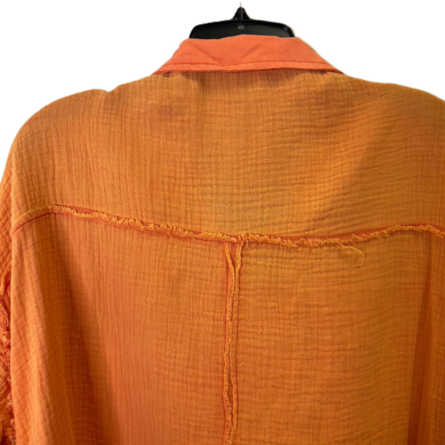 Top Long Sleeve By Pol In Orange, Size: S