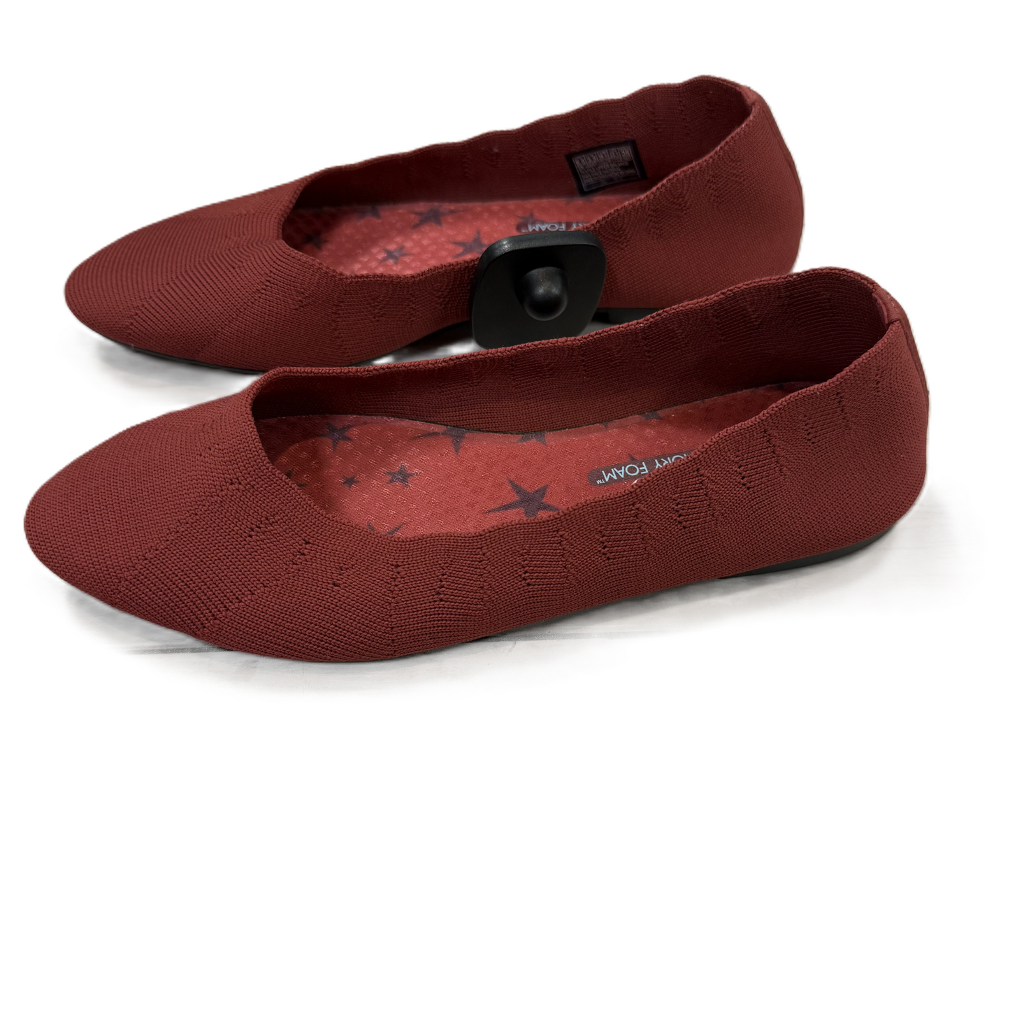 Shoes Flats By Skechers In Red, Size: 6.5