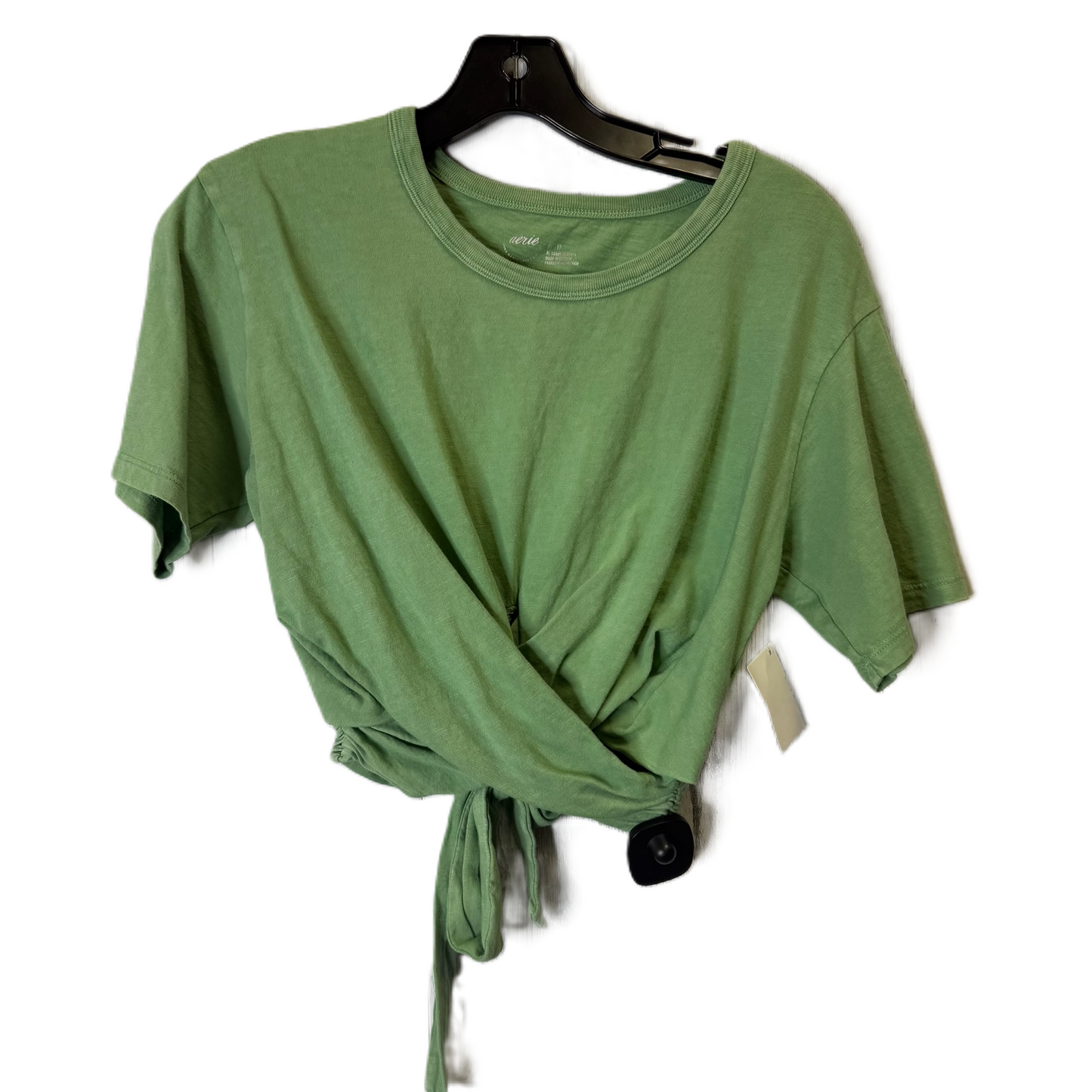 Top Short Sleeve By Aerie In Green, Size: Xs