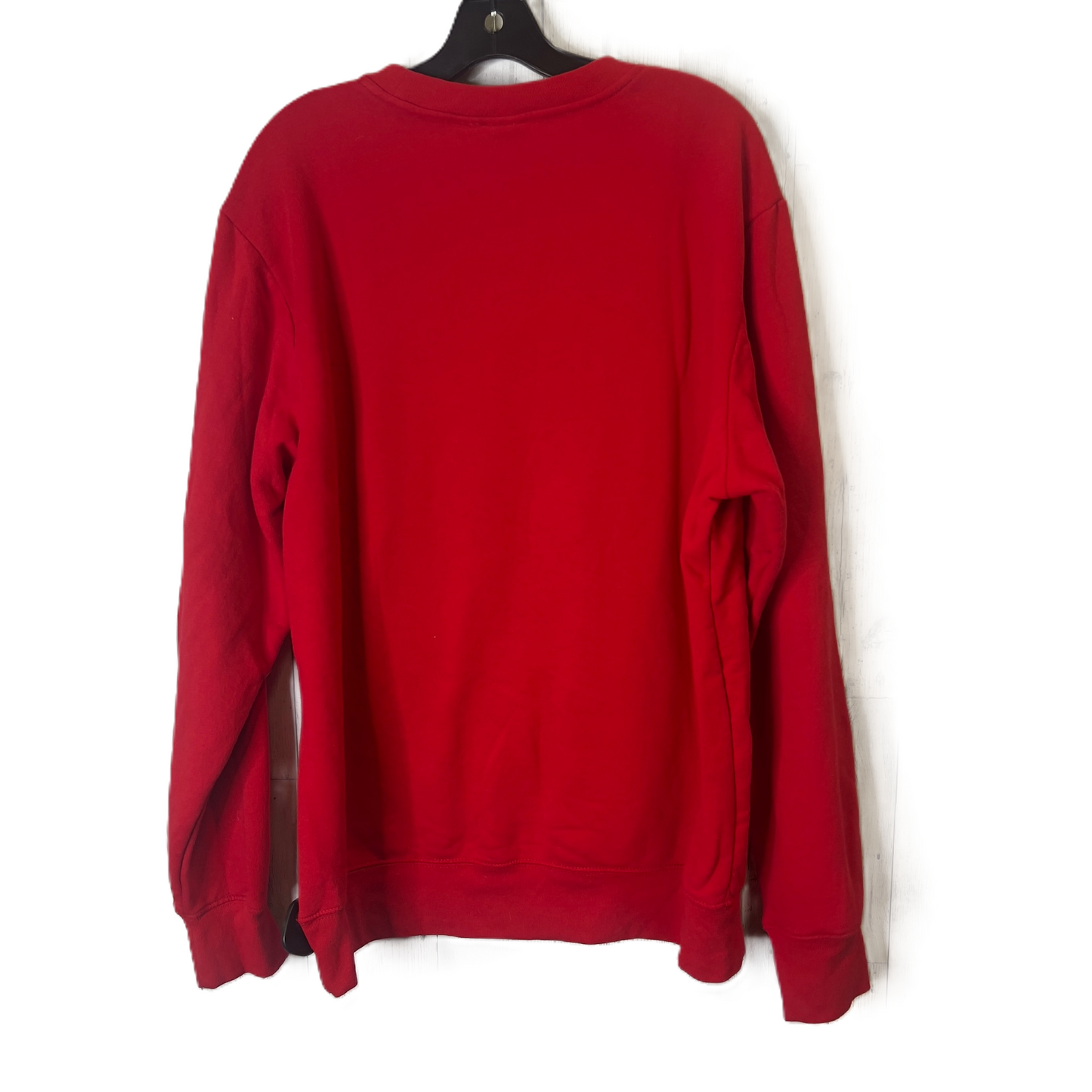 Sweatshirt Crewneck By Disney Store In Red, Size: Xl