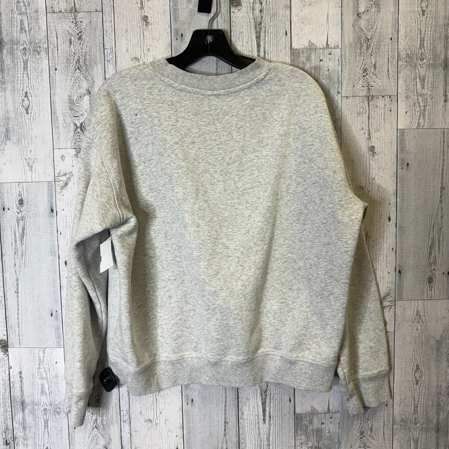 Sweatshirt Crewneck By H&m In Grey, Size: M