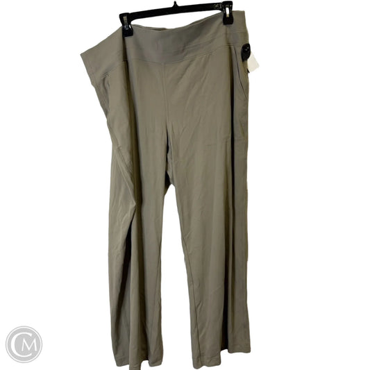 Athletic Pants By Athleta In Tan, Size: 3x