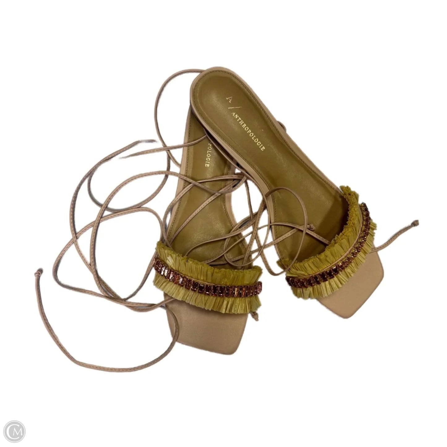 Sandals Flats By Anthropologie In Pink, Size: 11