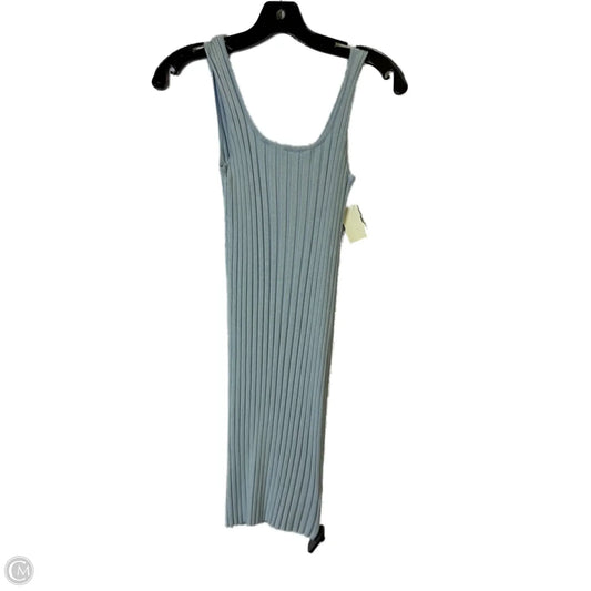 Dress Casual Midi By A New Day In Blue, Size: S
