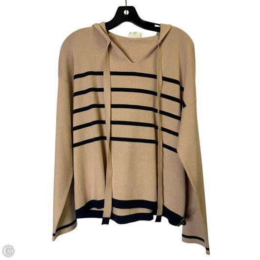 Sweatshirt Hoodie By Anniewear In Tan, Size: S