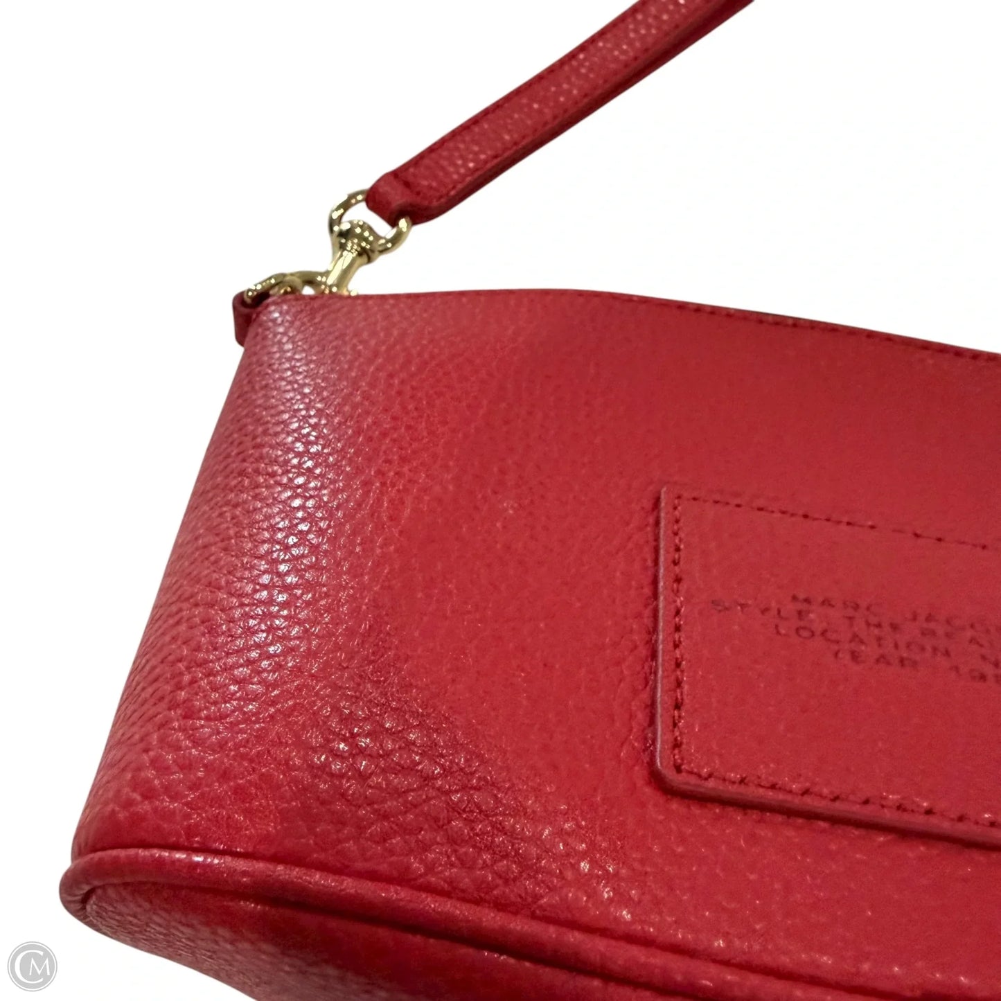 Makeup Bag Luxury Designer By Marc Jacobs, Size: Medium