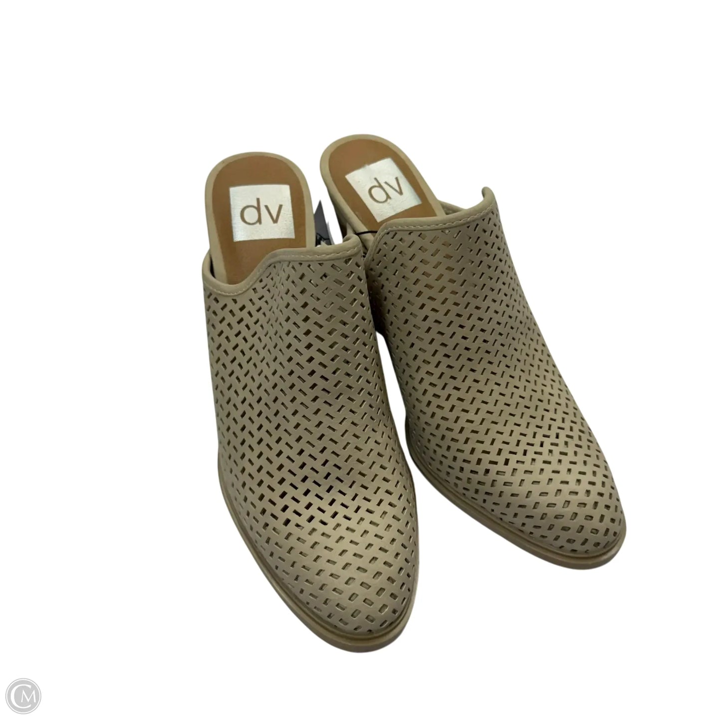 Shoes Heels Block By Dv In Cream, Size: 7