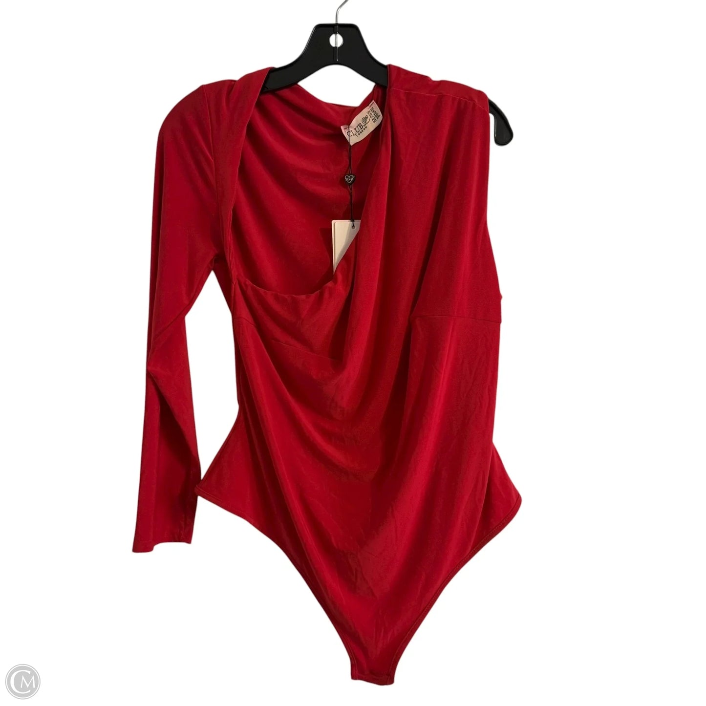 Bodysuit By Clothes Mentor In Red, Size: 16