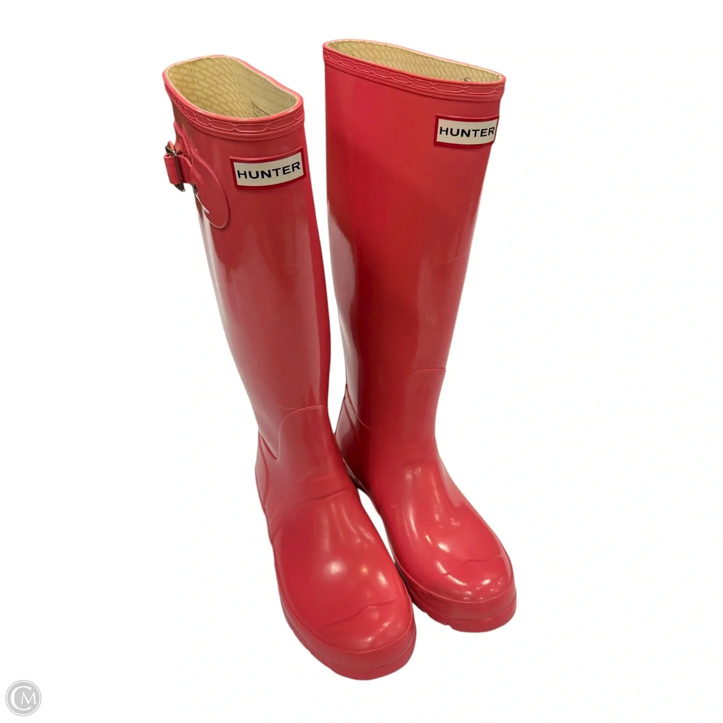 Boots Rain By Hunter In Pink, Size: 7