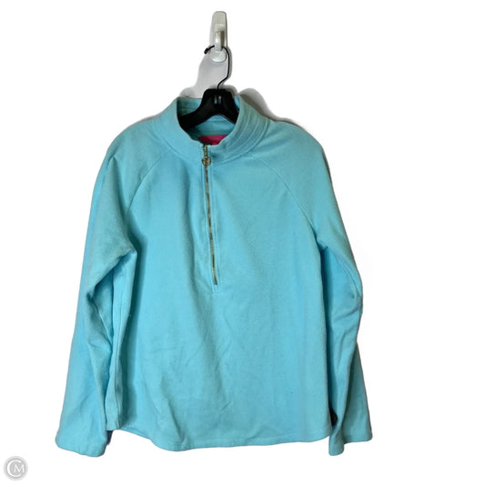 Sweatshirt Collar By Cmb In Blue, Size: L