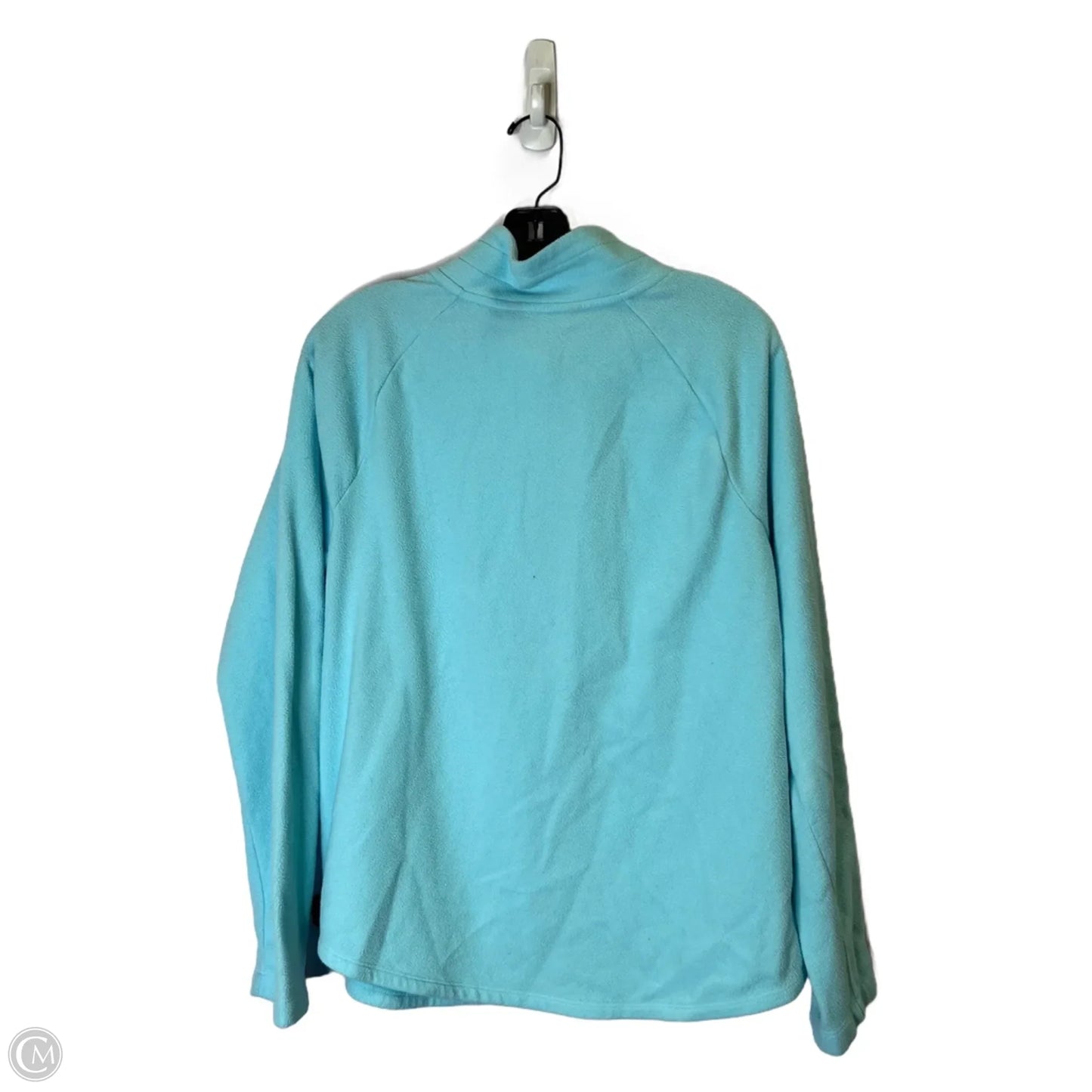 Sweatshirt Collar By Cmb In Blue, Size: L