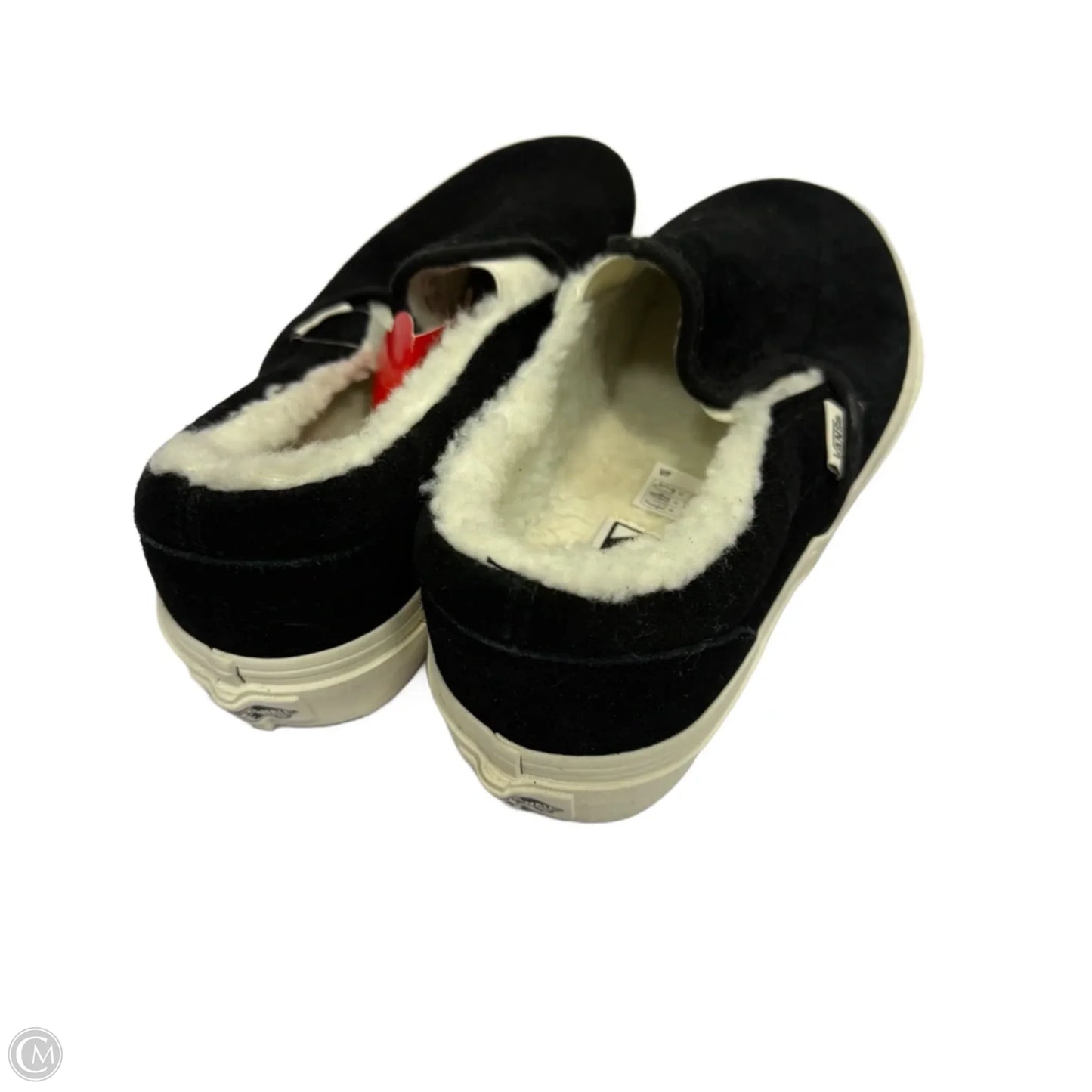 Shoes Sneakers By Vans In Black, Size: 9