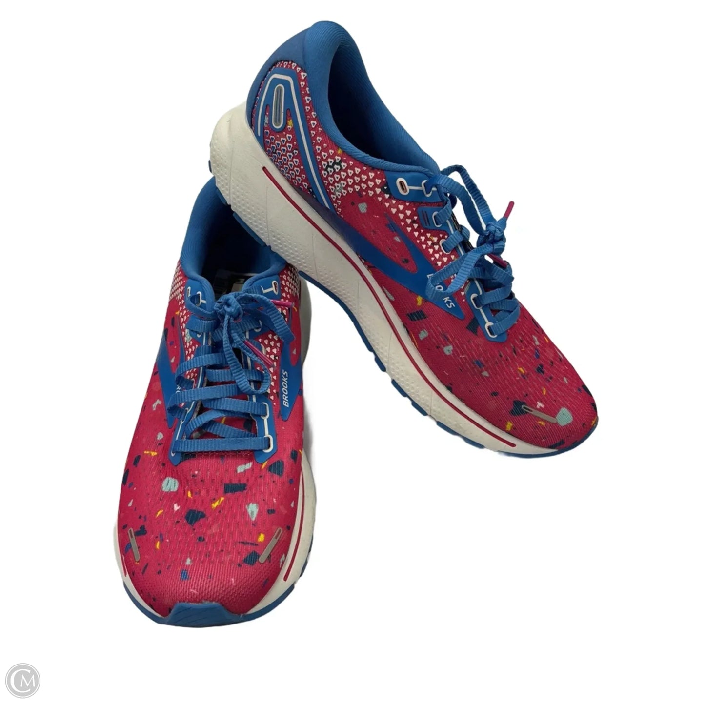 Shoes Athletic By Brooks In Blue & Pink, Size: 9.5