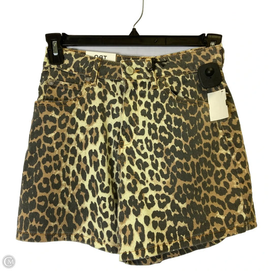Shorts By Oat In Animal Print, Size: 2