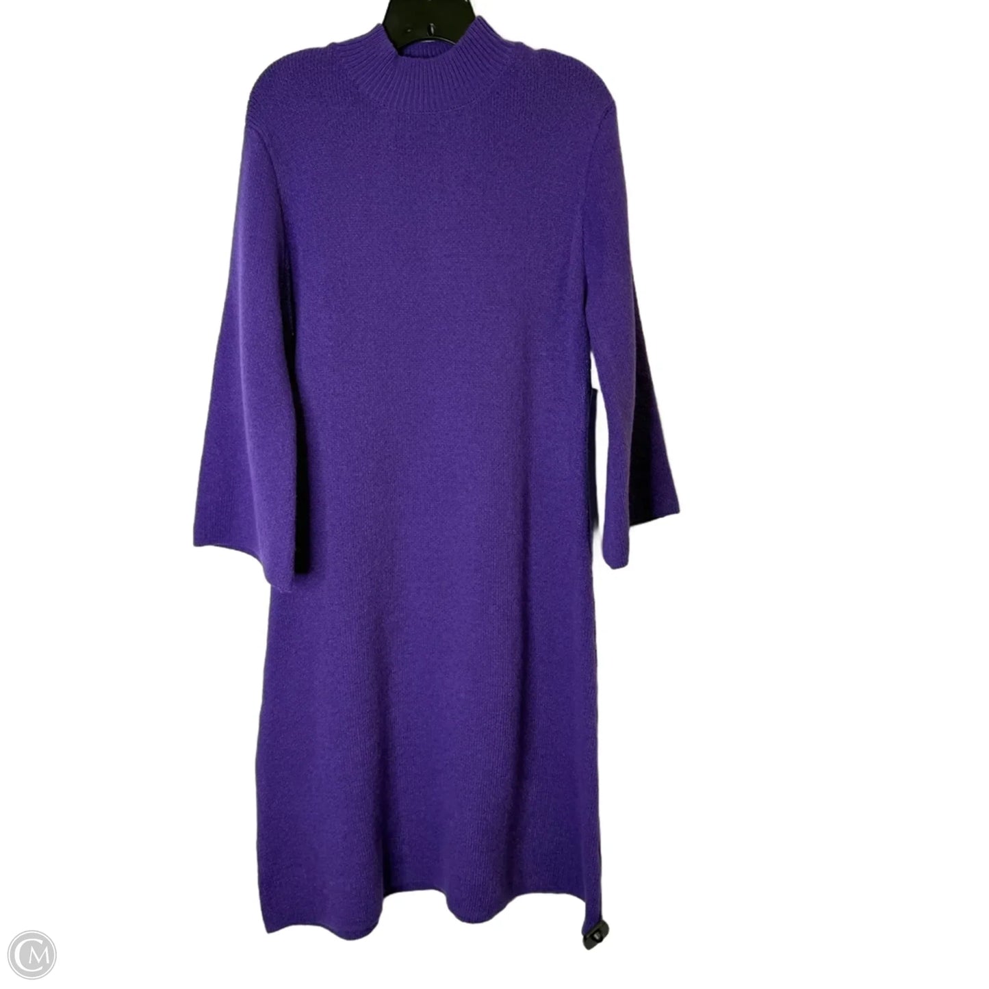 Dress Sweater By Clothes Mentor In Purple, Size: M