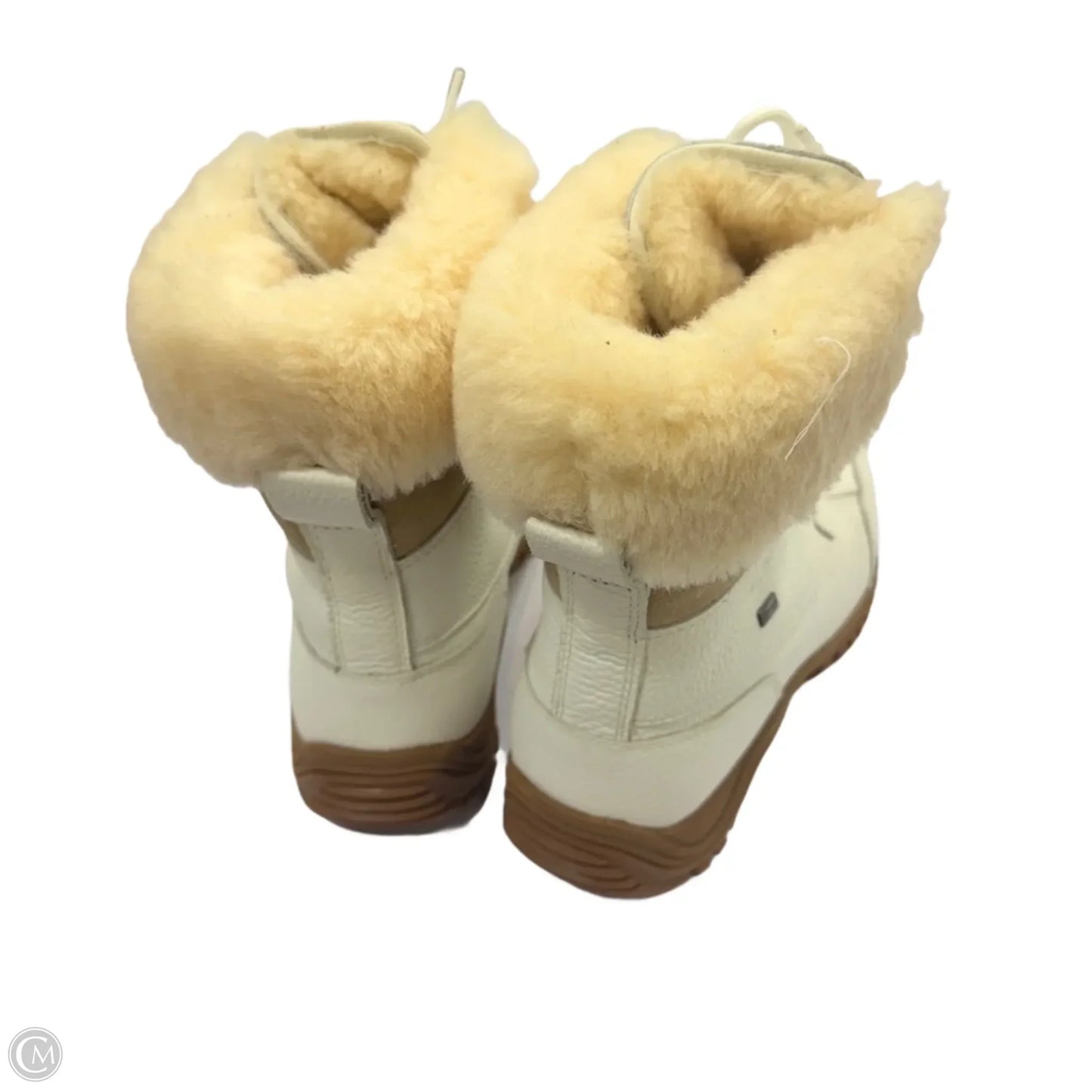 Boots Designer By Ugg In White, Size: 10