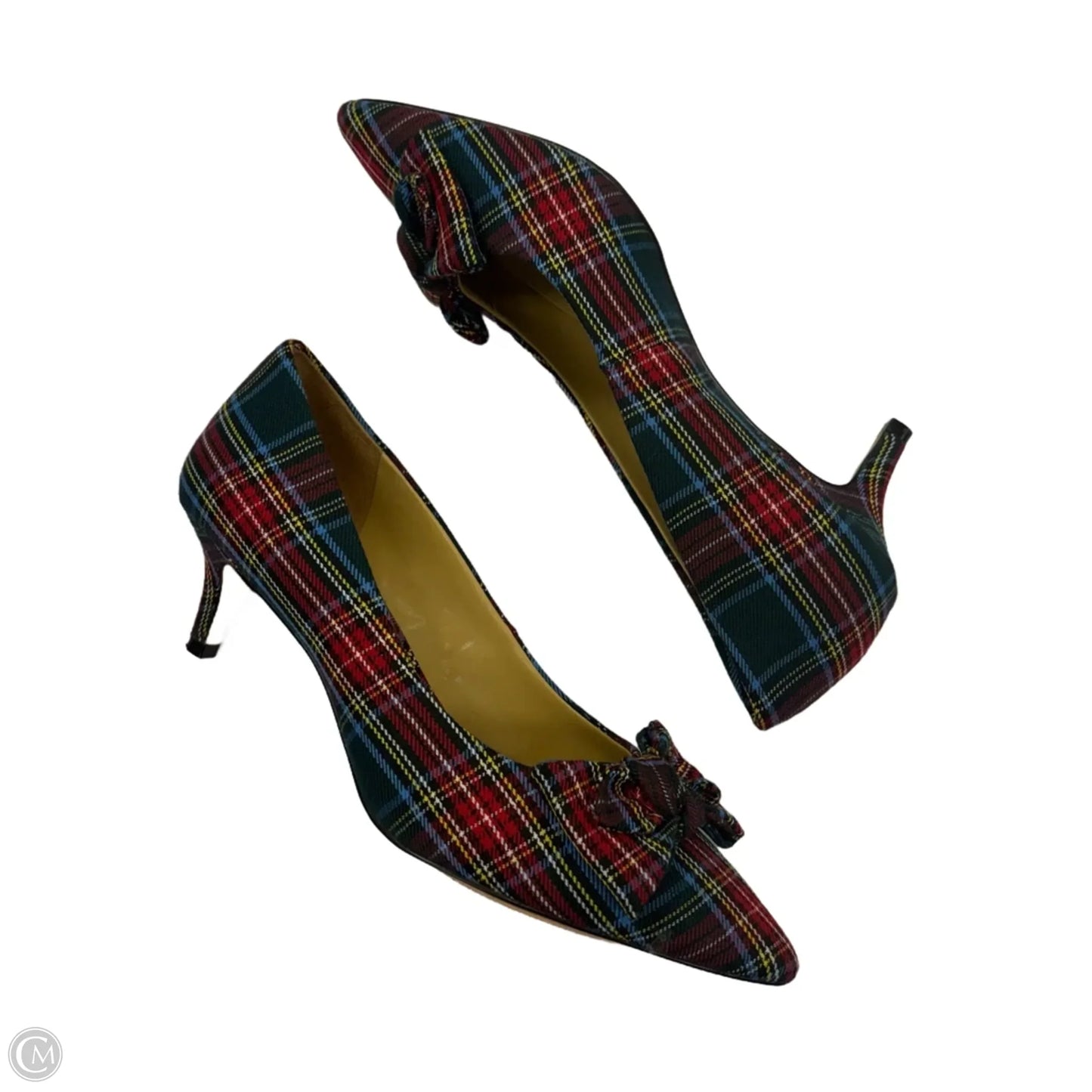 Shoes Heels Stiletto By J. Crew In Plaid Pattern, Size: 8