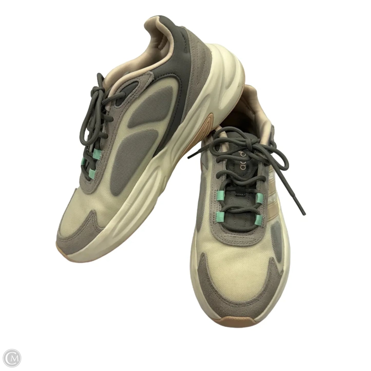 Shoes Athletic By Adidas In Grey, Size: 9