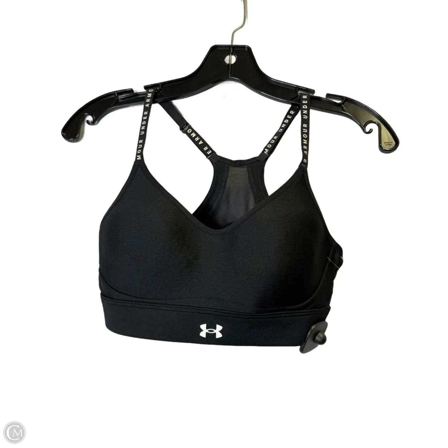 Athletic Bra By Under Armour In Black, Size: S