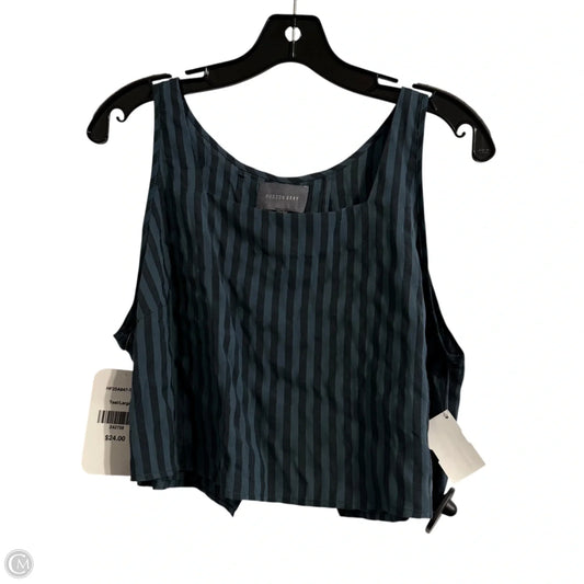 Top Sleeveless By Clothes Mentor In Blue, Size: L