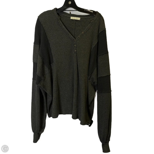Top Long Sleeve By We The Free In Grey, Size: S