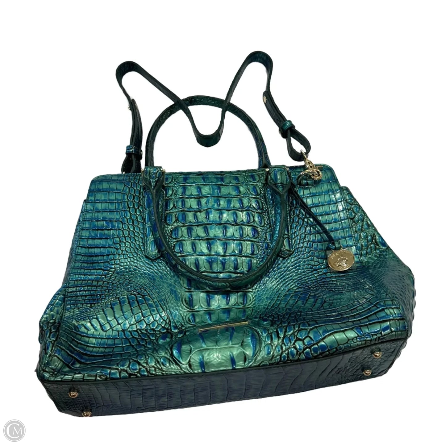 Handbag Designer By Brahmin, Size: Medium