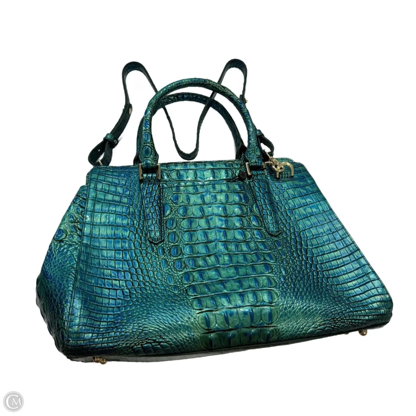 Handbag Designer By Brahmin, Size: Medium